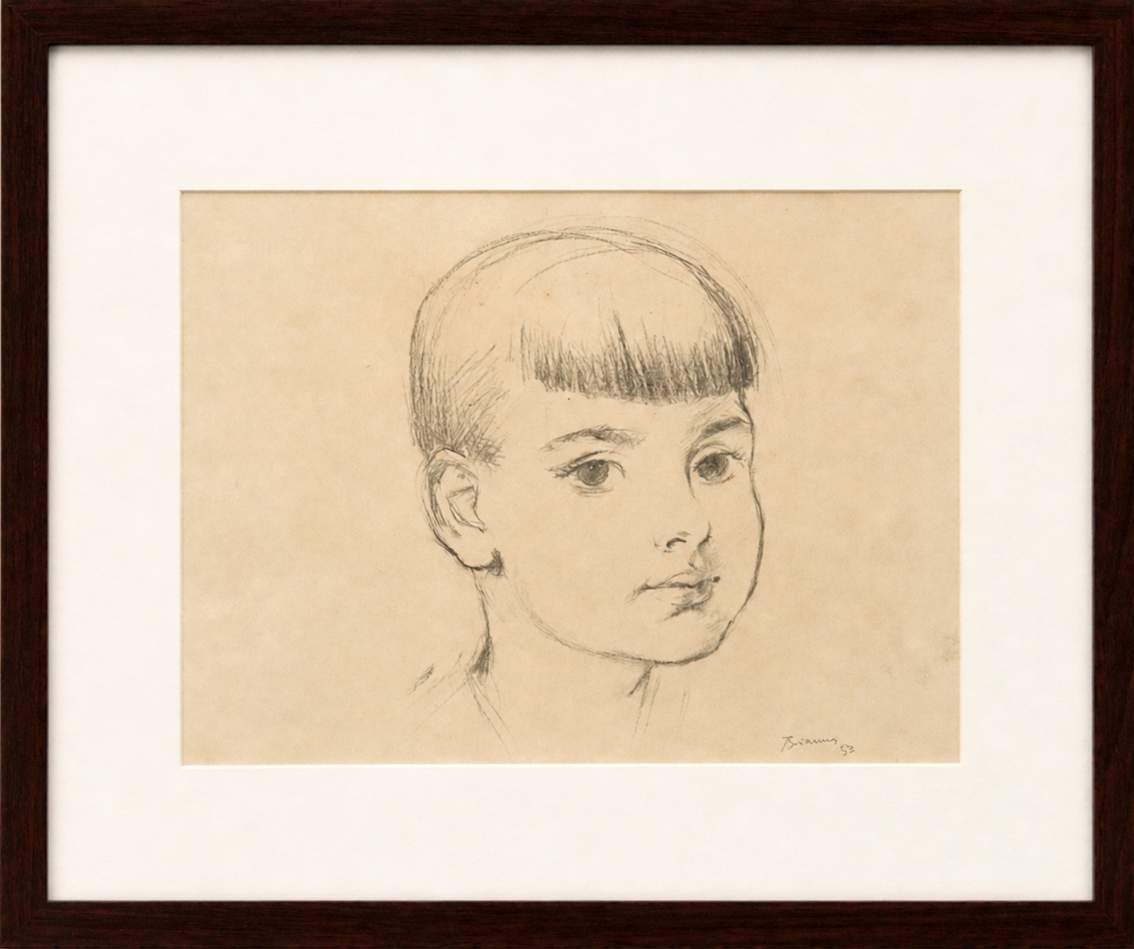 Enrico Bianco (1918-2013), Retrato, 1950 - foto 2 de 5