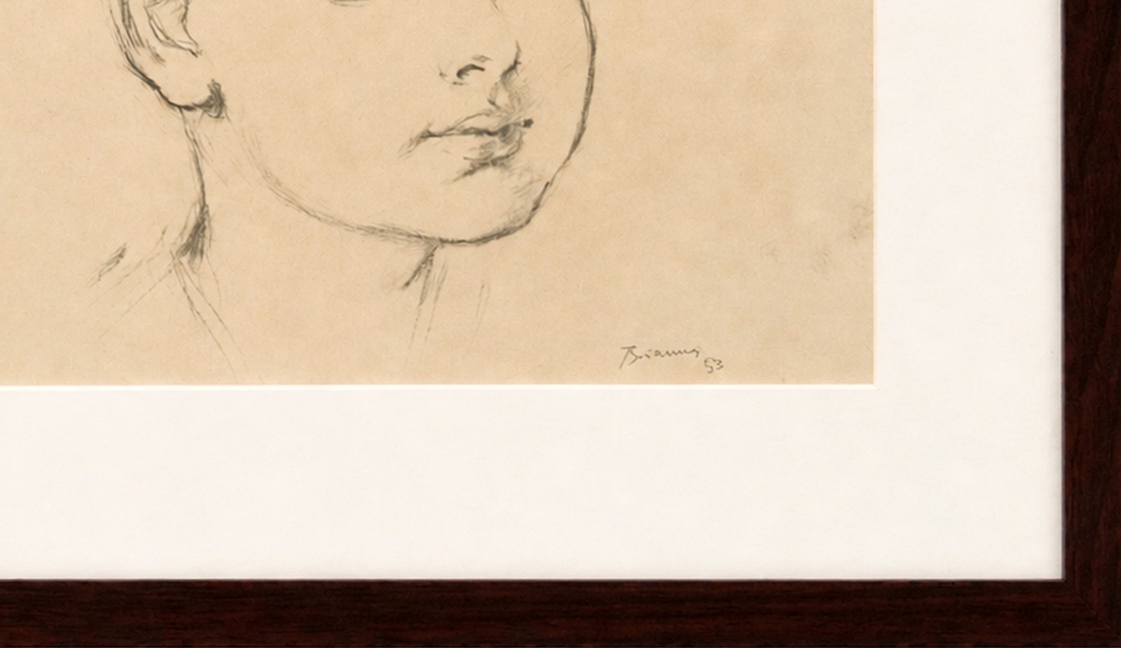 Enrico Bianco (1918-2013), Retrato, 1950 - foto 3 de 5