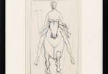 Enrico Bianco (1918-2013), Estudo para Boiadeir... - Grafite sobre papel <br>Ass. Inf. esquerdo <br>Com Declaração de Autenticidade, registrado sob o nº 00103, emitido pela Família do Artista.