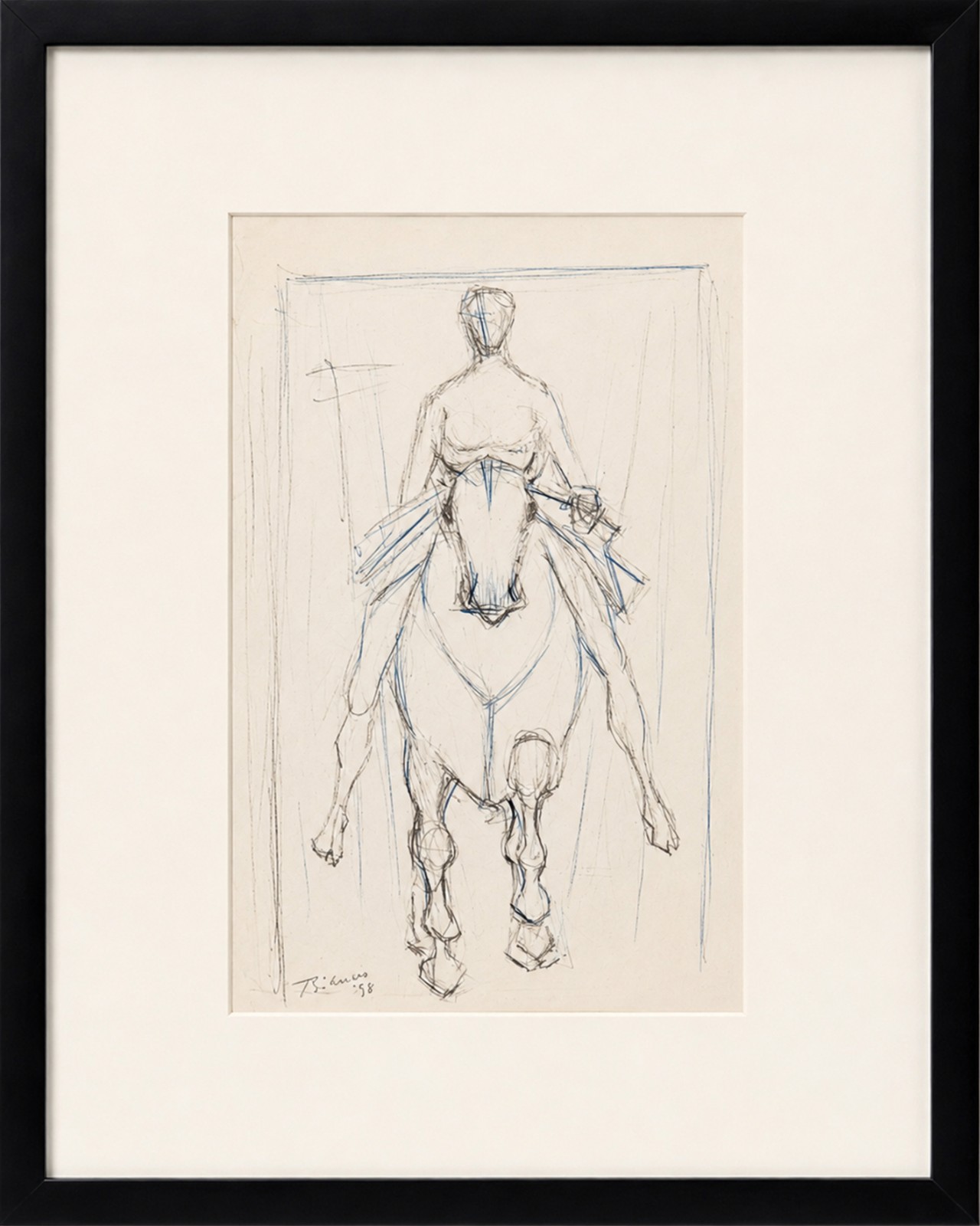 Enrico Bianco (1918-2013), Estudo para Boiadeiro, 1998 - foto 2 de 4