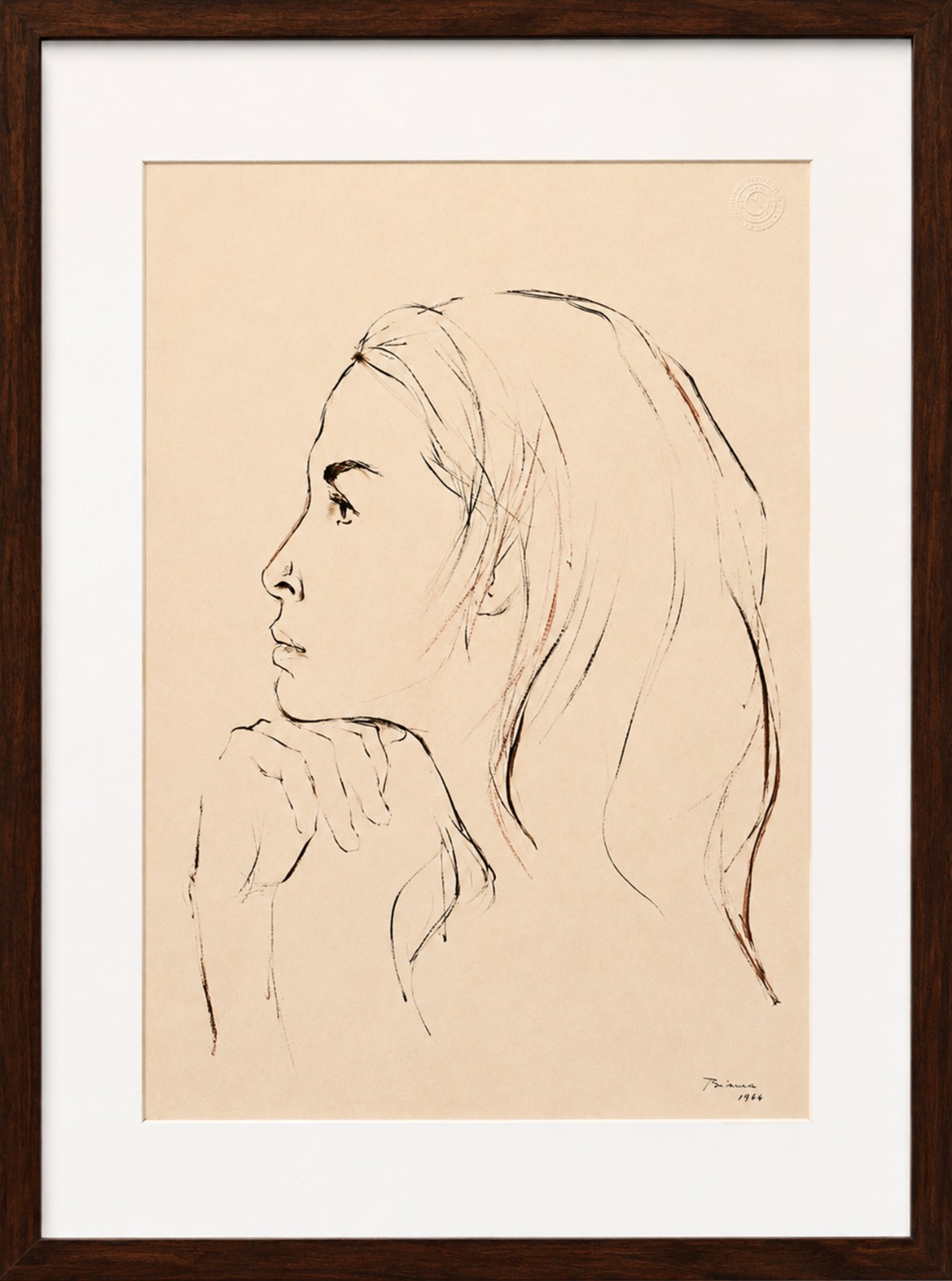Enrico Bianco (1918-2013), Retrato, 1966 - foto 2 de 4