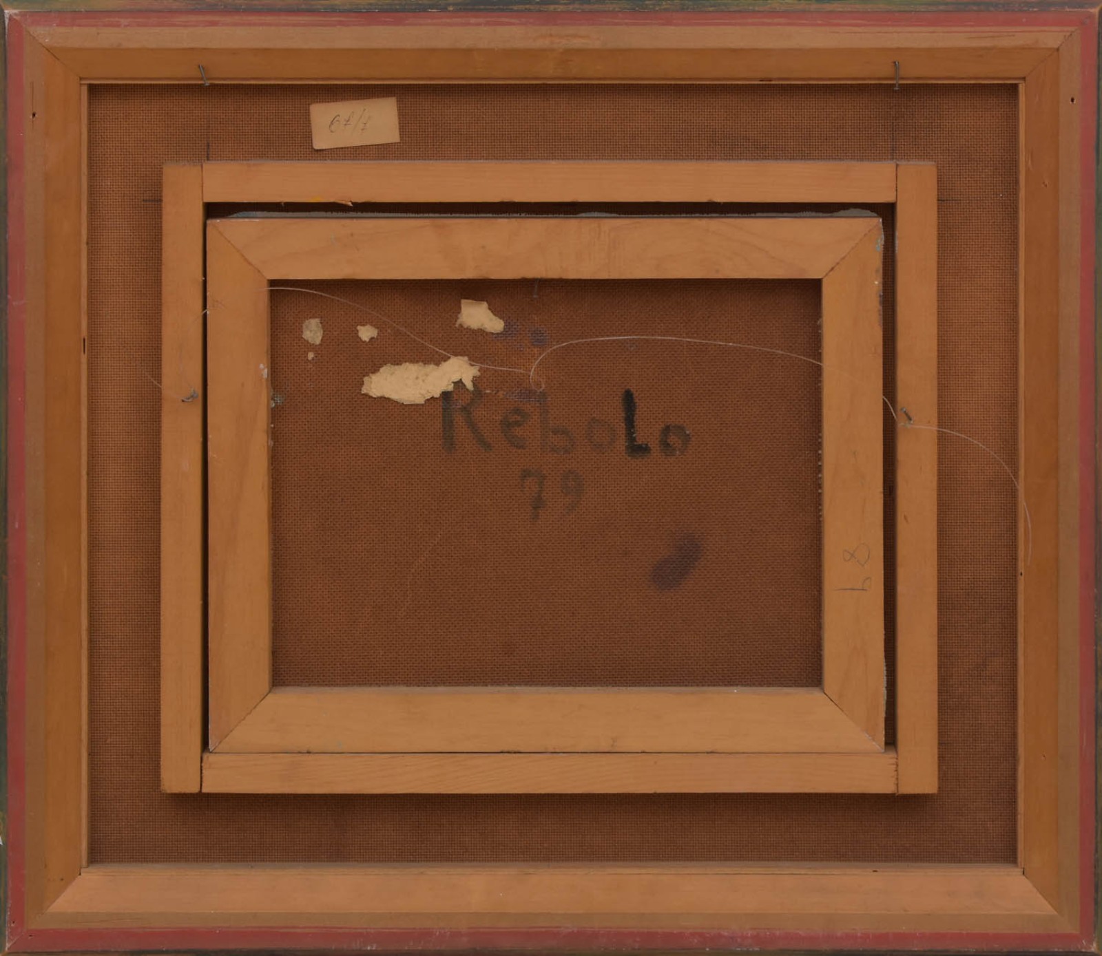 Francisco Rebolo (1902-1980), Paisagem, 1979 - foto 4 de 5