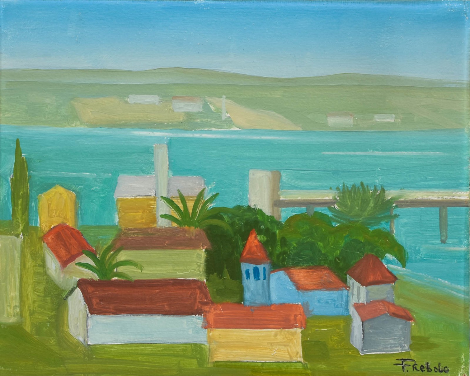 Francisco Rebolo (1902-1980), Paisagem, 1979 - foto 1 de 5