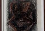 Enrico Bianco (1918-2013), Músico, 1959 - Crayon s/ papel-cartão <br>Ass. Inf. direito <br>Reproduzido no Livro do Artista Bianco, sob o nº 324 - página 191  - com Declaração de Autenticidade,