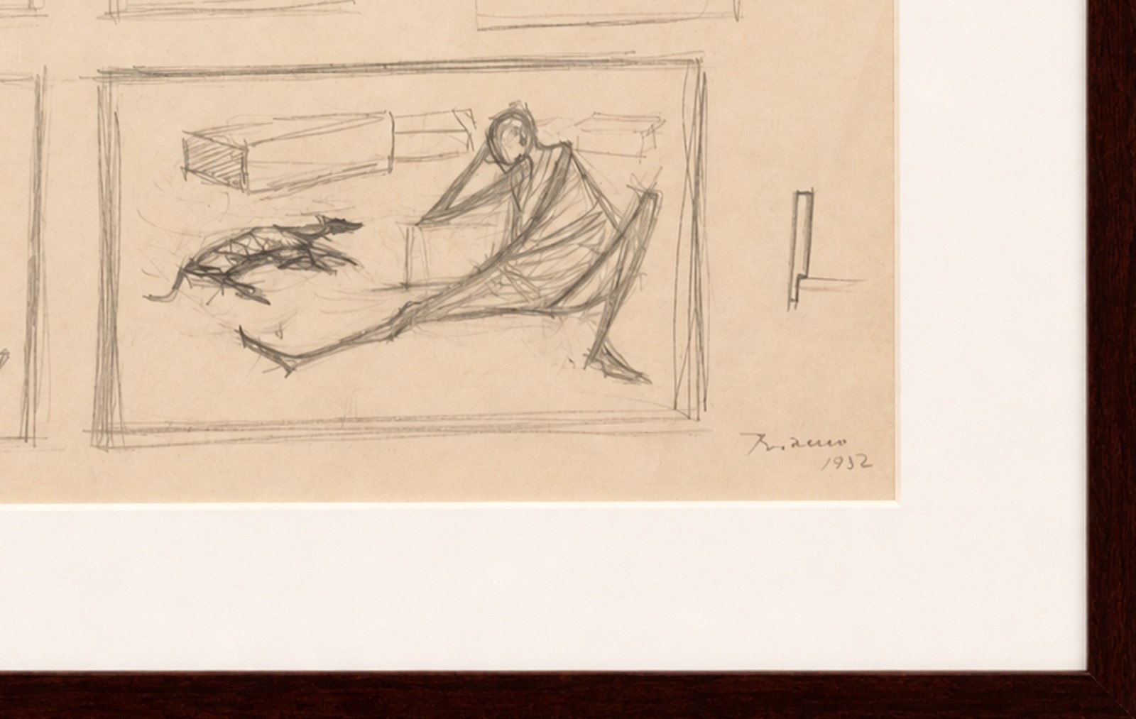 Enrico Bianco (1918-2013), Estudo para Crianças Brincando, 1956 - foto 3 de 4