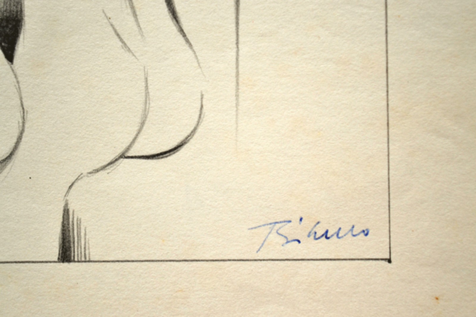 Enrico Bianco (1918-2013), Estudo para Nús - foto 3 de 4