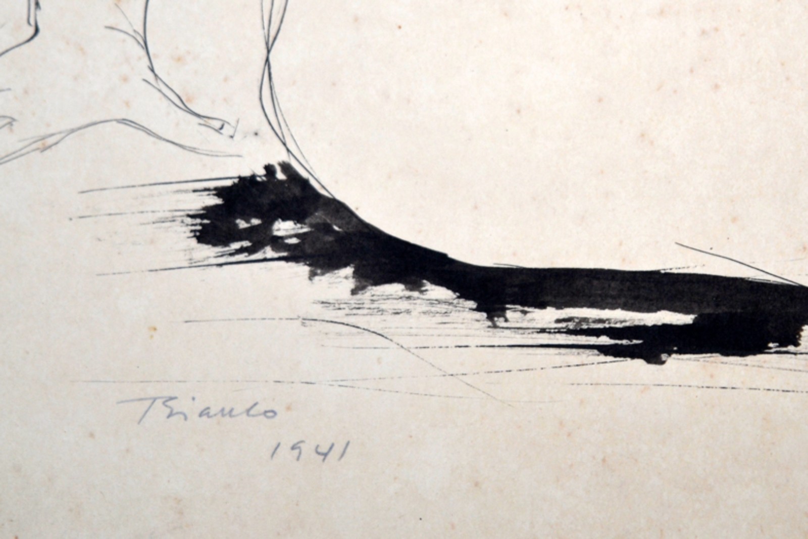 Enrico Bianco (1918-2013), Nú, 1941 - foto 3 de 4