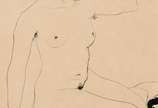 Enrico Bianco (1918-2013), Nú, 1941 - Nanquim sobre papel<br>Ass. inf. direito <br>Reproduzido no Livro do Artista Bianco, sob o nº 101  - página 180 <br>Com Declaração de Autenticidade, r