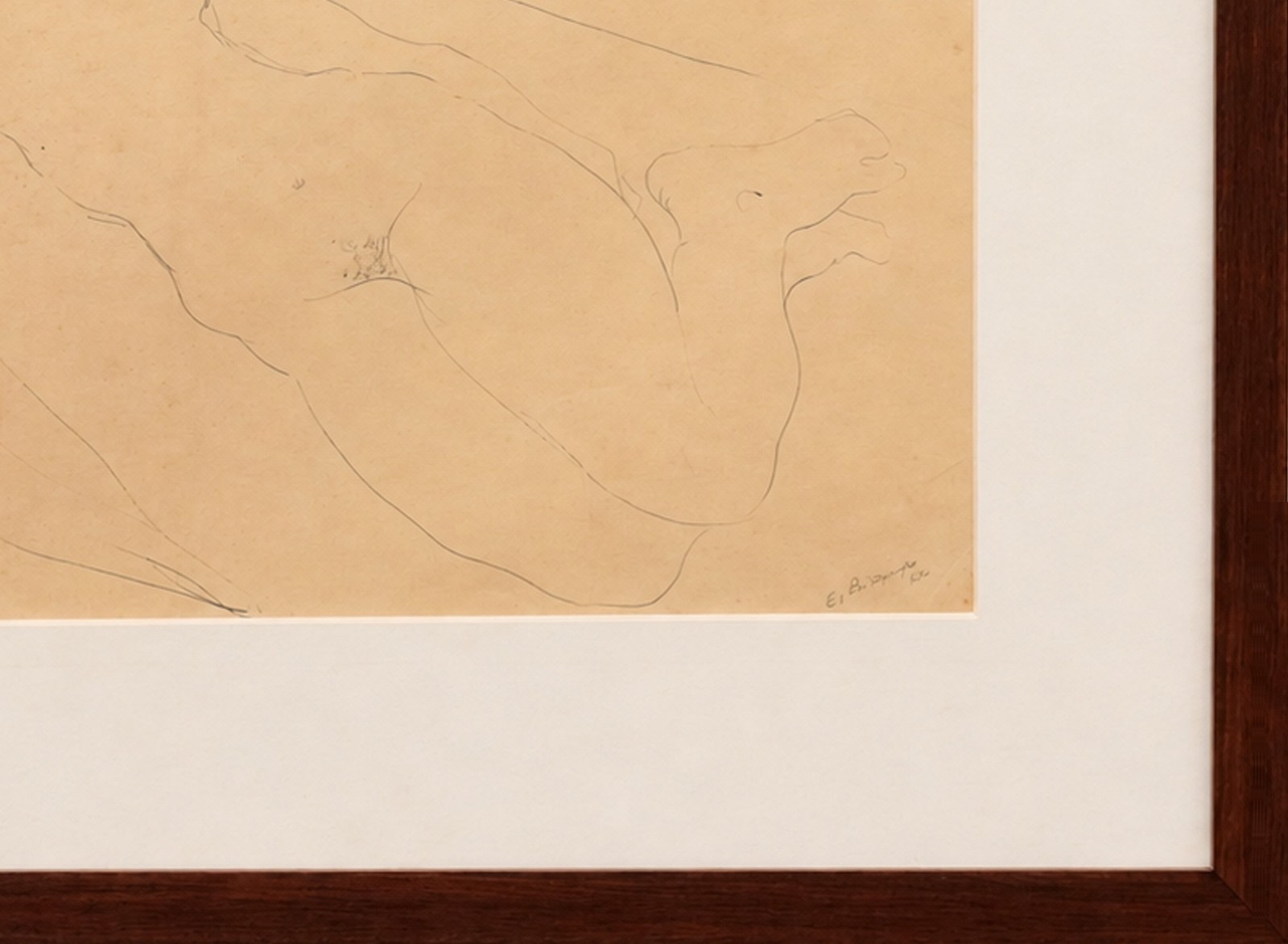 Enrico Bianco (1918-2013), Nú, 1940 - foto 3 de 4