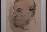 Enrico Bianco (1918-2013), Retrato, Déc. 40 - Óleo s/ papel <br>Ass. Inf. direito <br>Reproduzido no Livro do Artista Bianco, sob o nº 076 - página 179 - com Declaração de Autenticidade, registrad