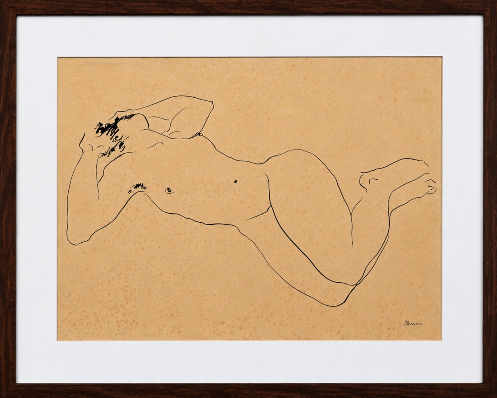 Enrico Bianco (1918-2013), Nú, Déc. 40 - foto 2 de 4