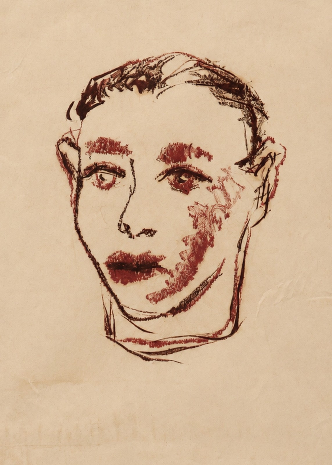 Enrico Bianco (1918-2013), Cabeça de Homem - foto 1 de 3