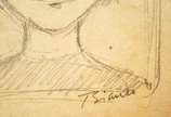 Enrico Bianco (1918-2013), Estudo para Cabeças ... - Grafite sobre papel <br>Ass. inf. direito e inf. esquerdo <br>Com Declaração de Autenticidade, registrado sob o nº 00071, emitido pela Família d...