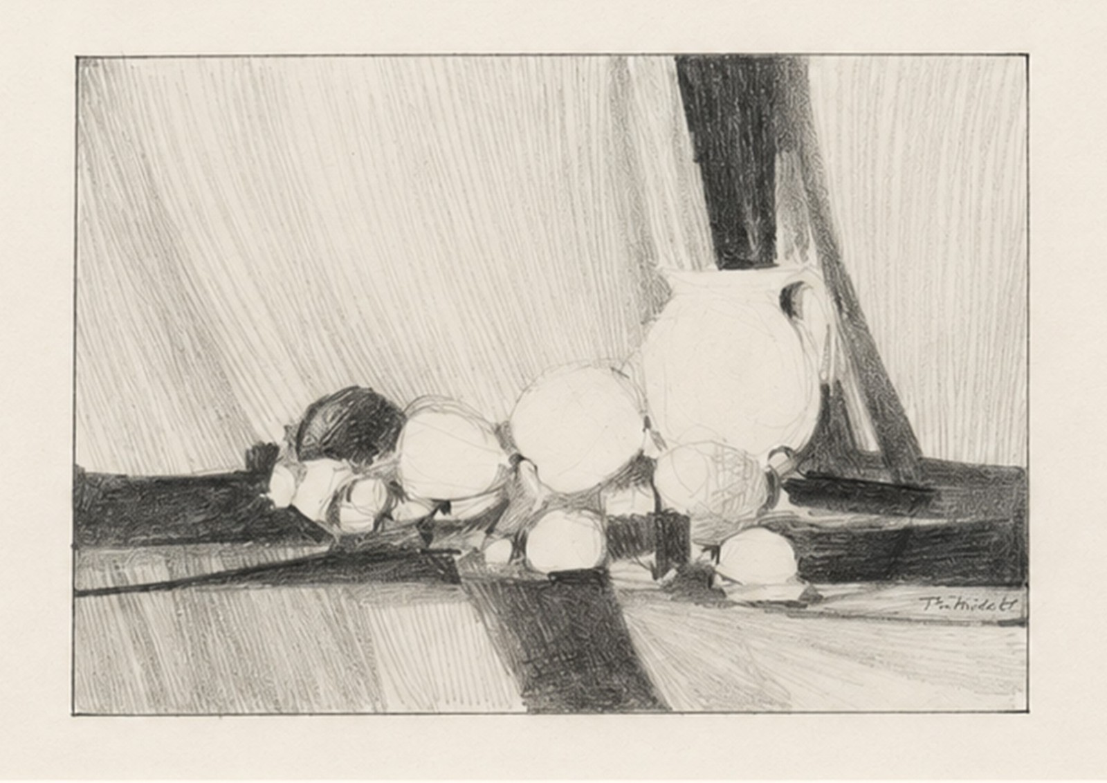 Enrico Bianco (1918-2013), Estudo Natureza Morta, 1981 - foto 1 de 4