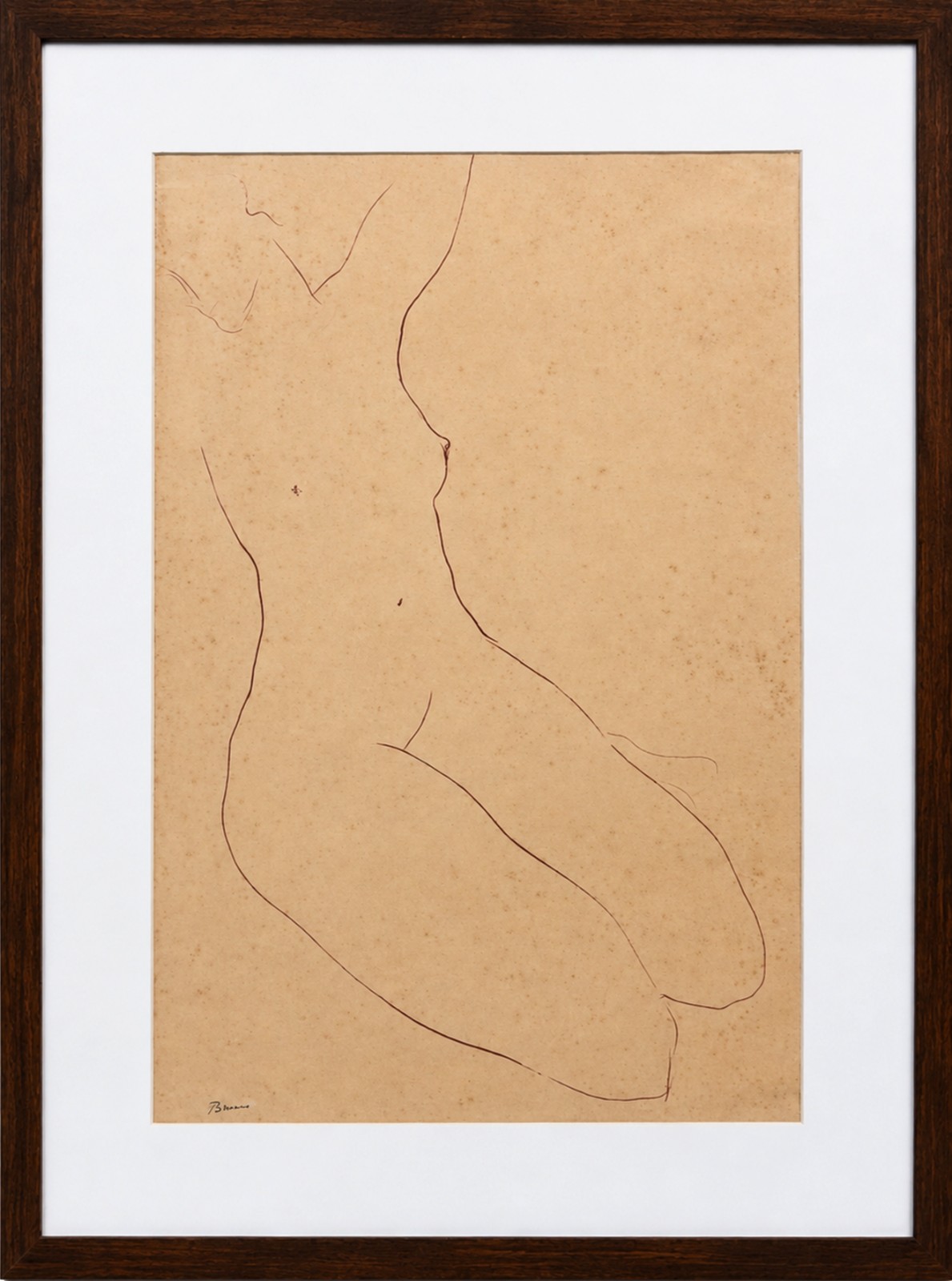 Enrico Bianco (1918-2013), Nú, Déc. 40 - foto 2 de 4