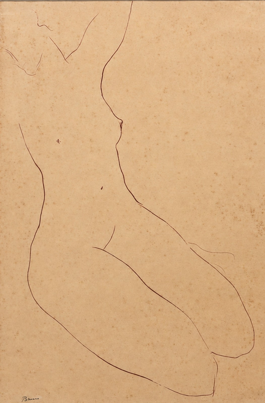 Enrico Bianco (1918-2013), Nú, Déc. 40 - foto 1 de 4