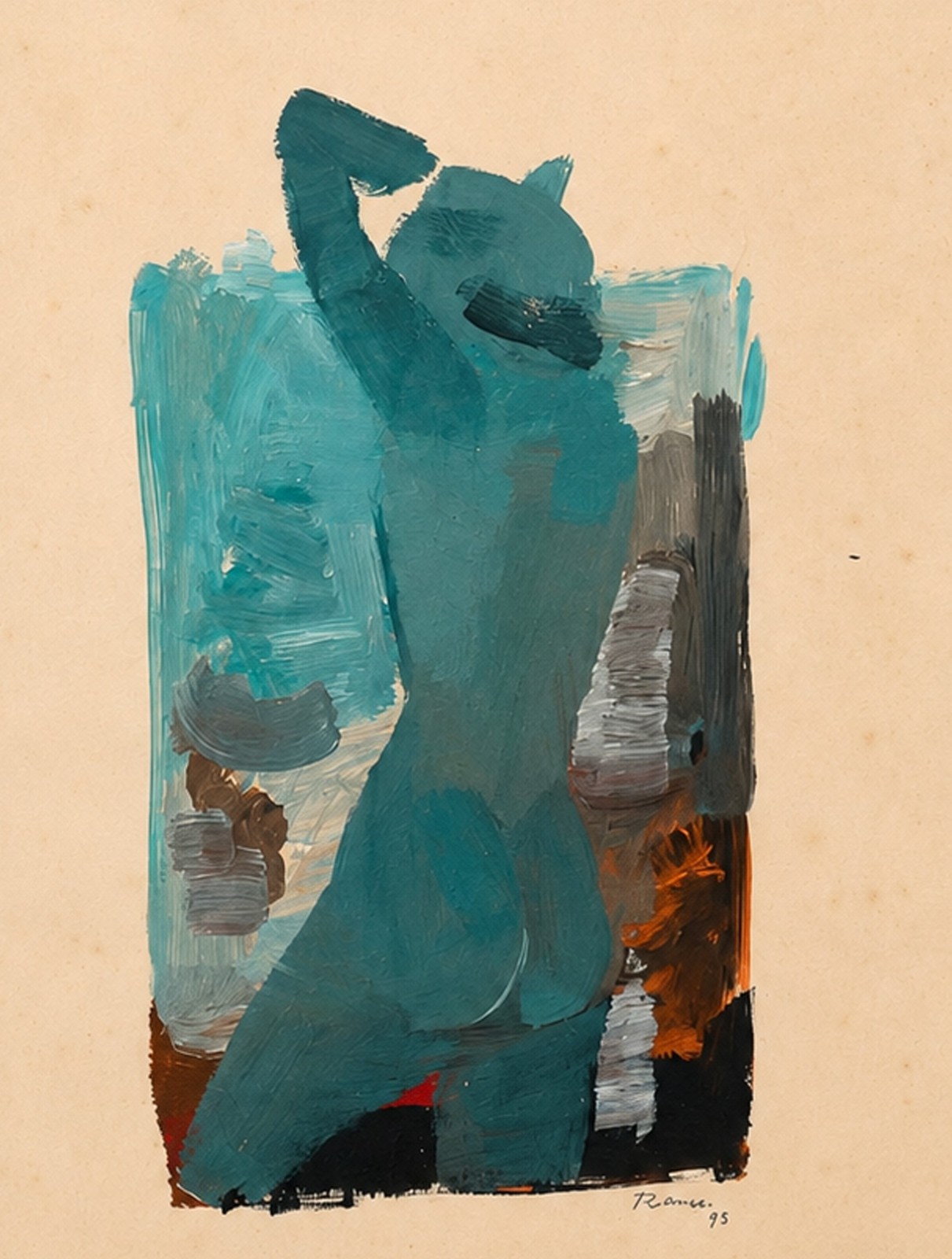 Enrico Bianco (1918-2013), Nú, 1973 - foto 1 de 4