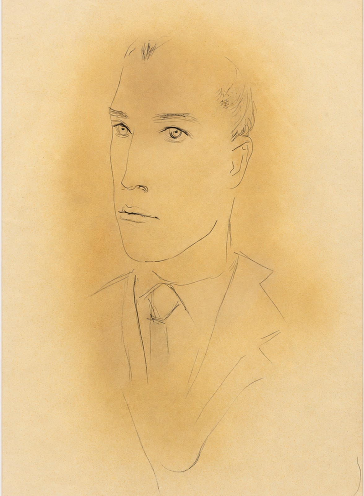 Enrico Bianco (1918-2013), Retrato, Déc. 40 - foto 1 de 3