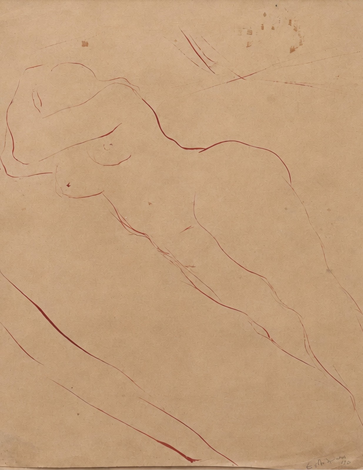 Enrico Bianco (1918-2013), Nú, 1940 - foto 1 de 4