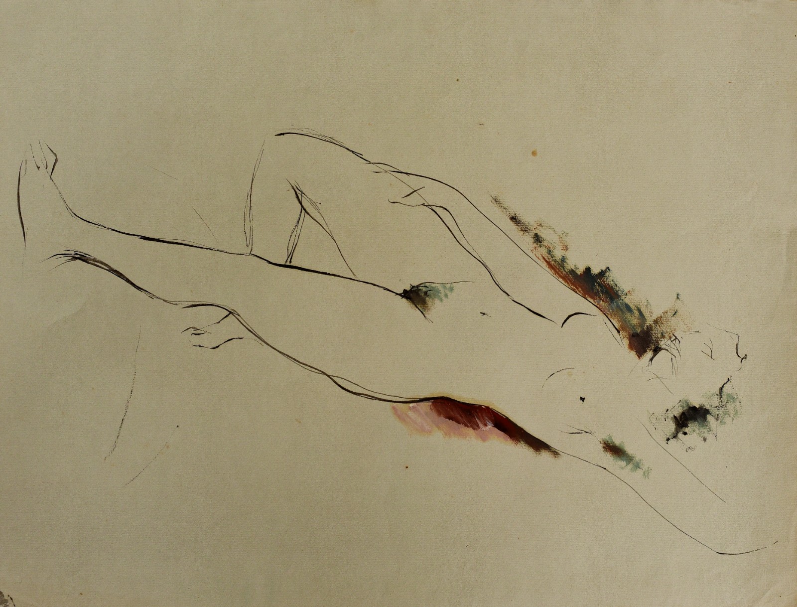 Enrico Bianco (1918-2013), Nú, Déc. 40 - foto 1 de 3