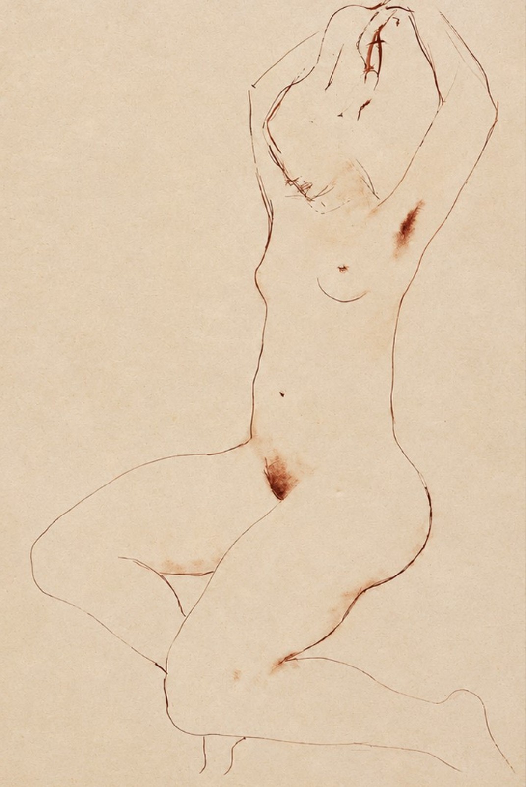 Enrico Bianco (1918-2013), Nú, Déc. 40 - foto 1 de 3