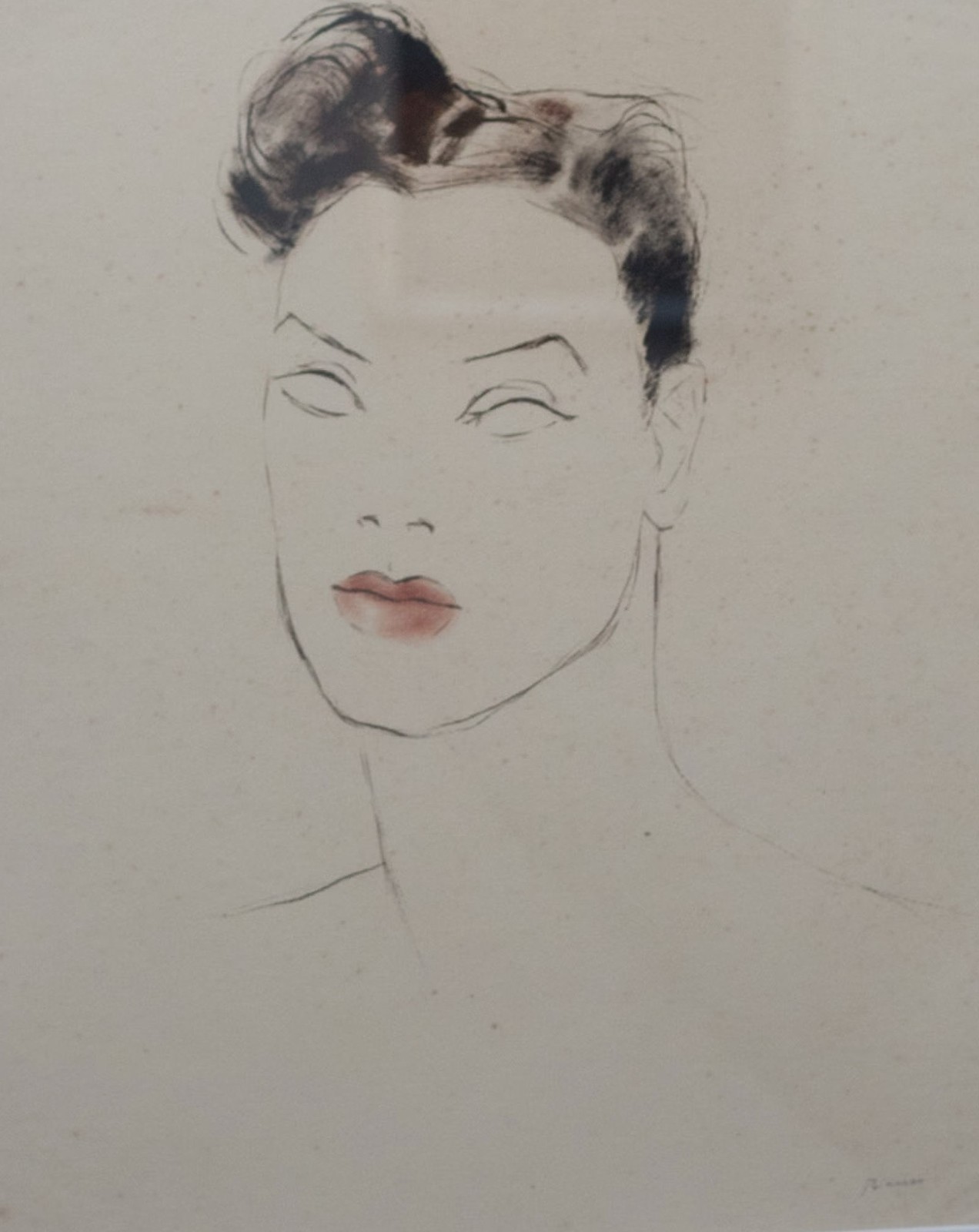 Enrico Bianco (1918-2013), Cabeça de Mulher, Déc. 40 - foto 1 de 4