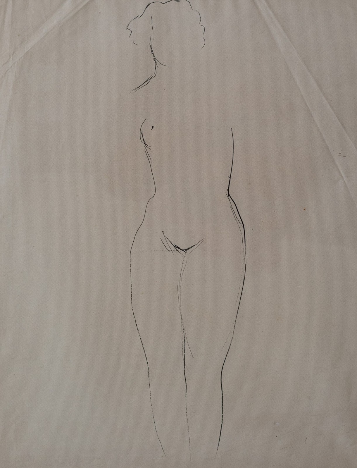 Enrico Bianco (1918-2013), Nú, Déc. 40 - foto 1 de 2