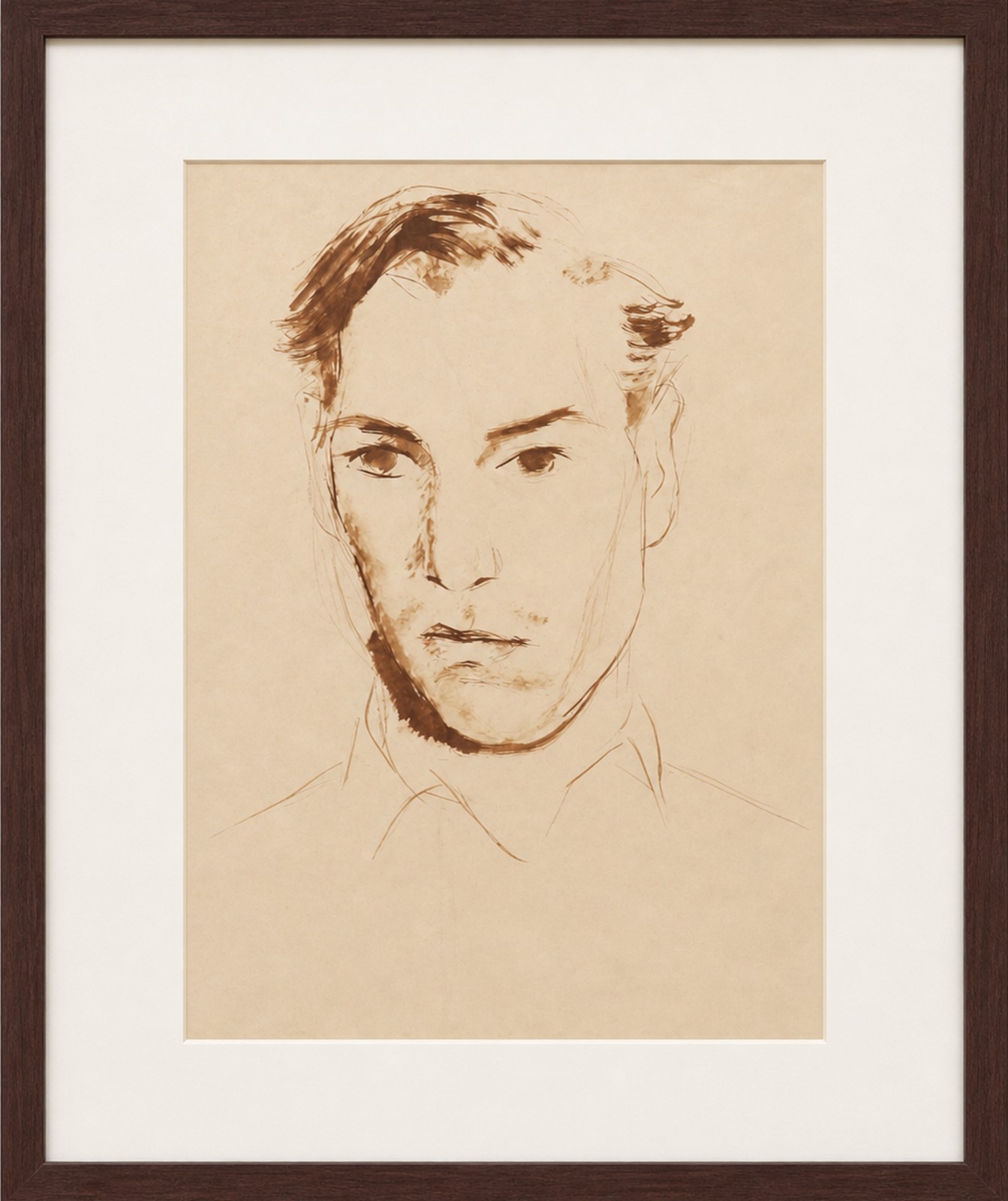 Enrico Bianco (1918-2013), Retrato, 1940 - foto 2 de 3