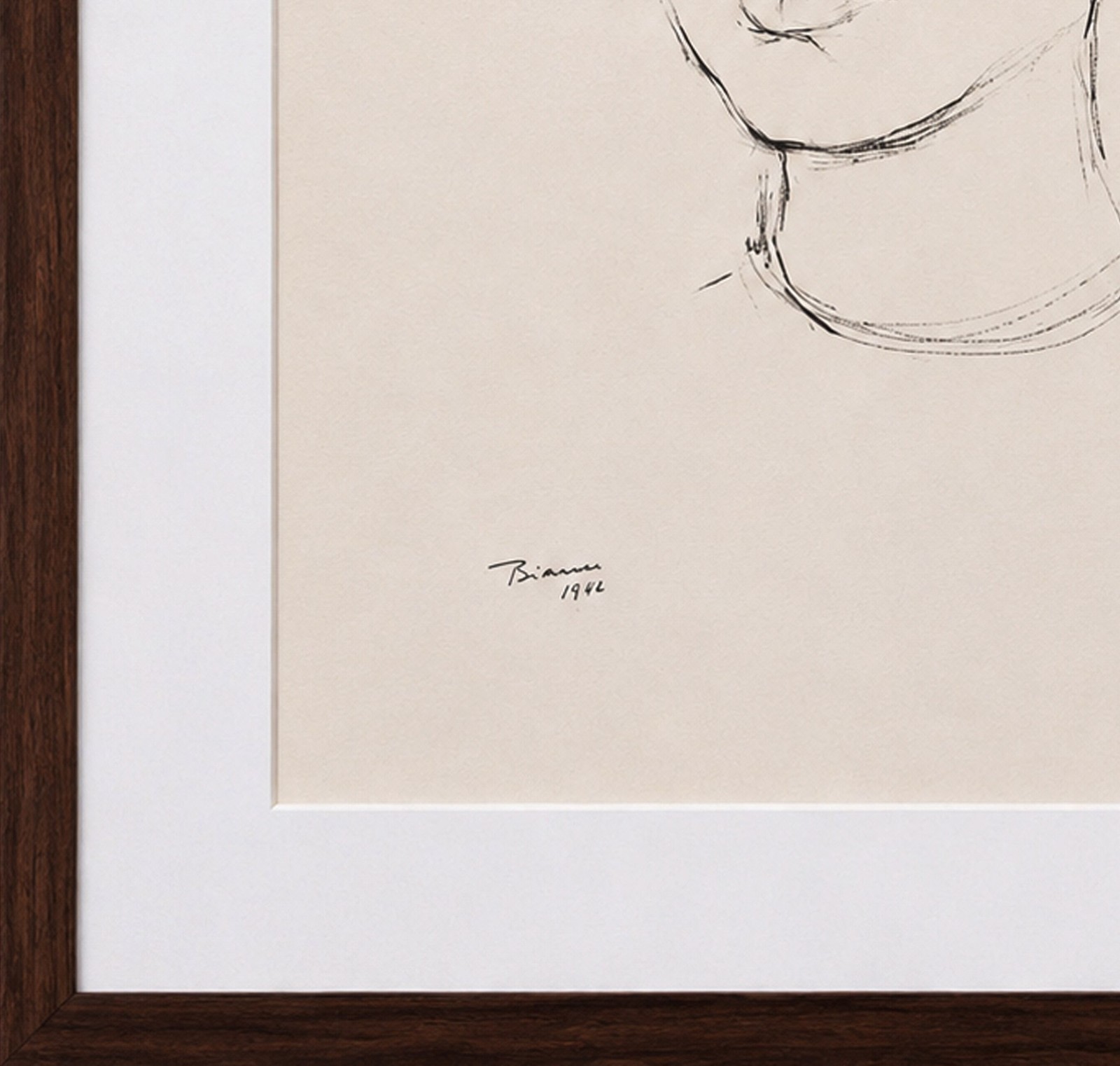 Enrico Bianco (1918-2013), Retrato, 1966 - foto 3 de 4