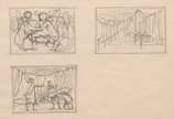 Enrico Bianco (1918-2013), Estudo Meninos com C... - Grafite s/ papel<br>Com Declaração de Autenticidade, registrado sob o nº 01974, emitido pela Família do Artista.