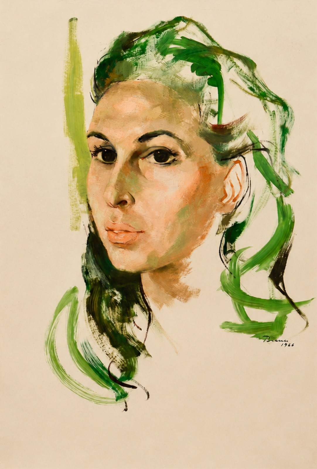 Enrico Bianco (1918-2013), Retrato, 1966 - foto 1 de 4