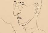 Enrico Bianco (1918-2013), Retrato, 1940 - Nanquim s/ papel<br>Ass. Inf. direito <br>Reproduzido no Livro do Artista Bianco, sob o nº 80 - pagina 179  - com Declaração de Autenticidade, registr
