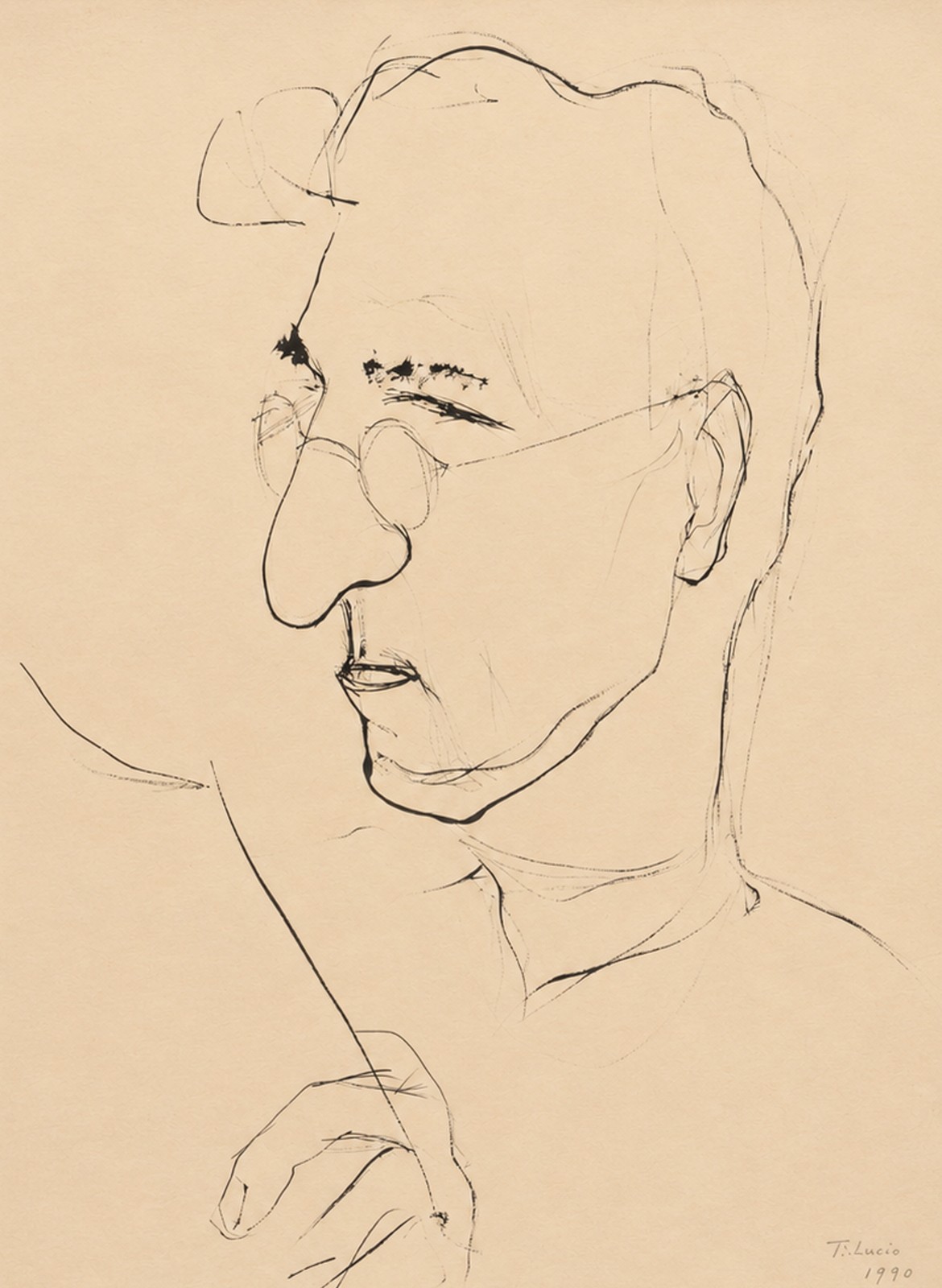 Enrico Bianco (1918-2013), Retrato, 1940 - foto 1 de 4