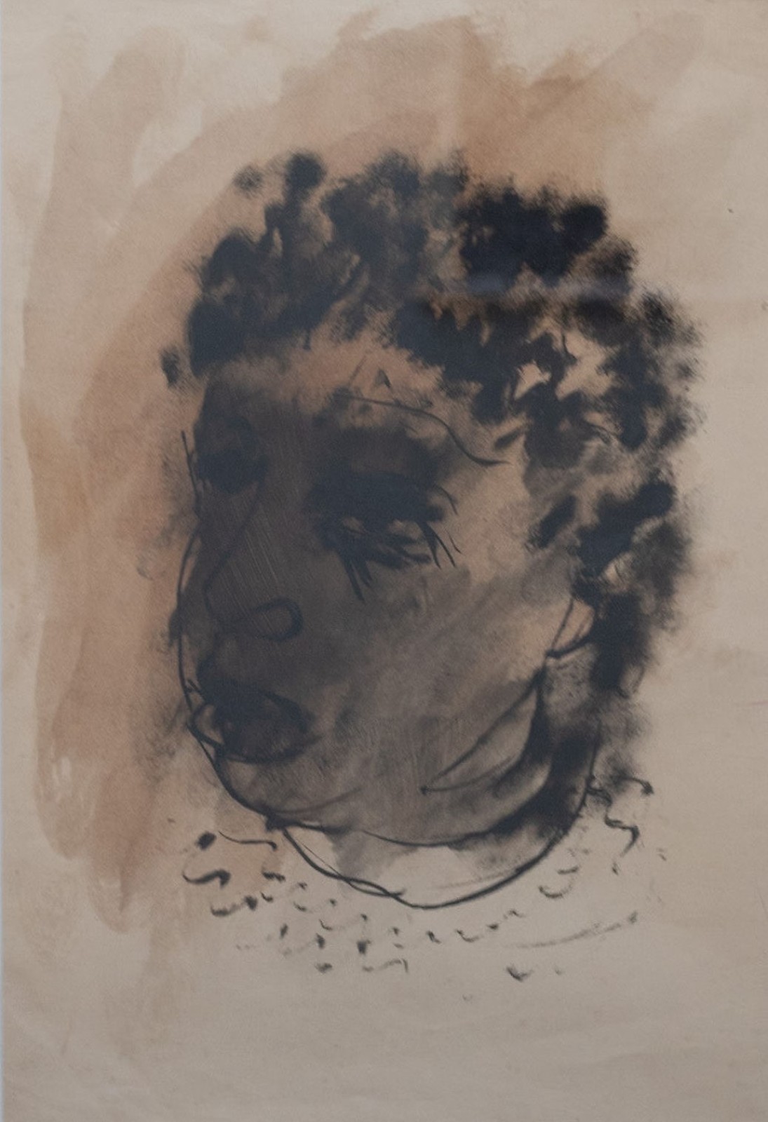Enrico Bianco (1918-2013), Cabeça de Negra, década de 1940 - foto 1 de 4