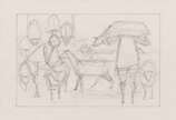 Enrico Bianco (1918-2013), Estudo Menino com Ca... - Grafite s/ papel<br>Com Declaração de Autenticidade, registrado sob o nº 01930, emitido pela Família do Artista.
