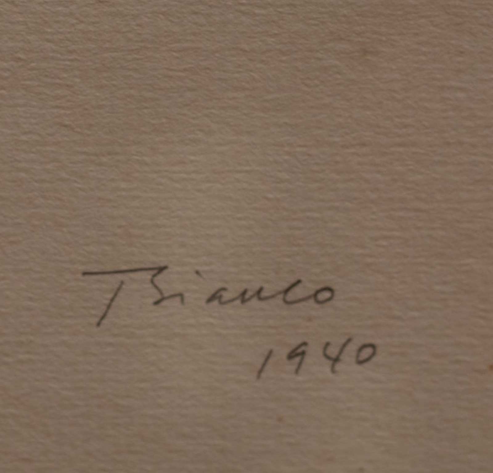 Enrico Bianco (1918-2013), Nú, 1940 - foto 3 de 4