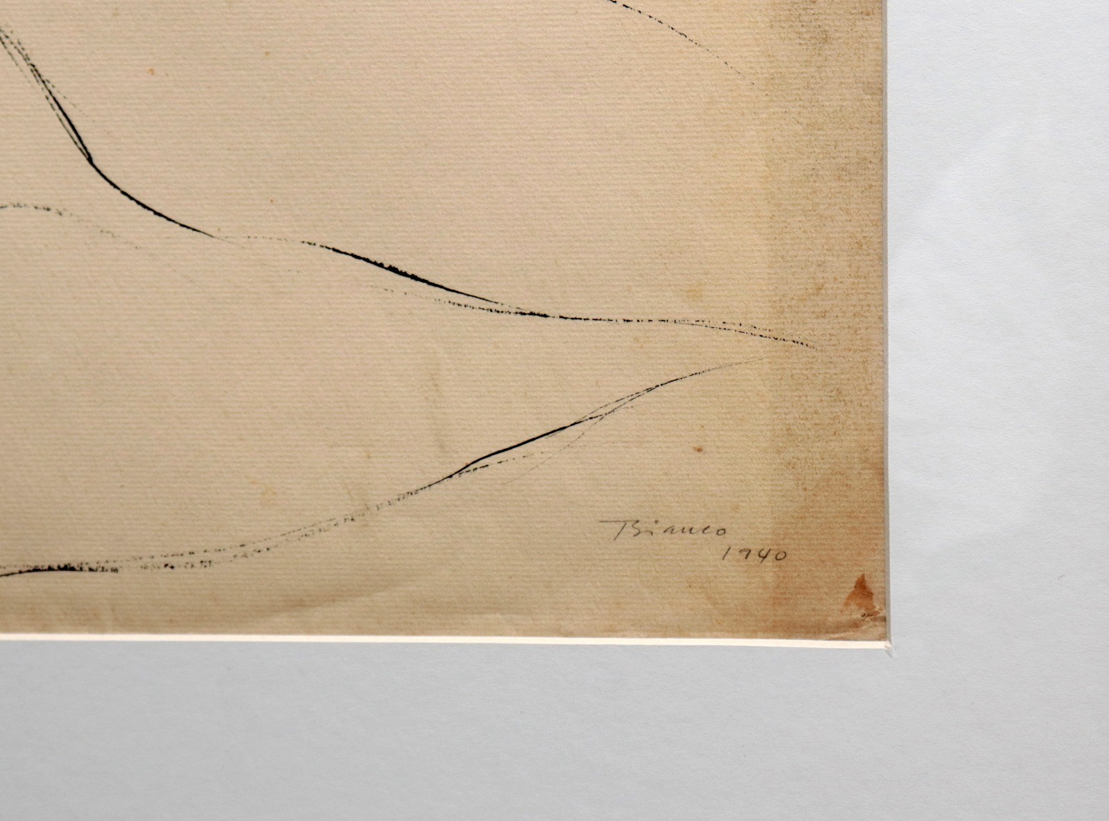 Enrico Bianco (1918-2013), Nú, 1940 - foto 3 de 4