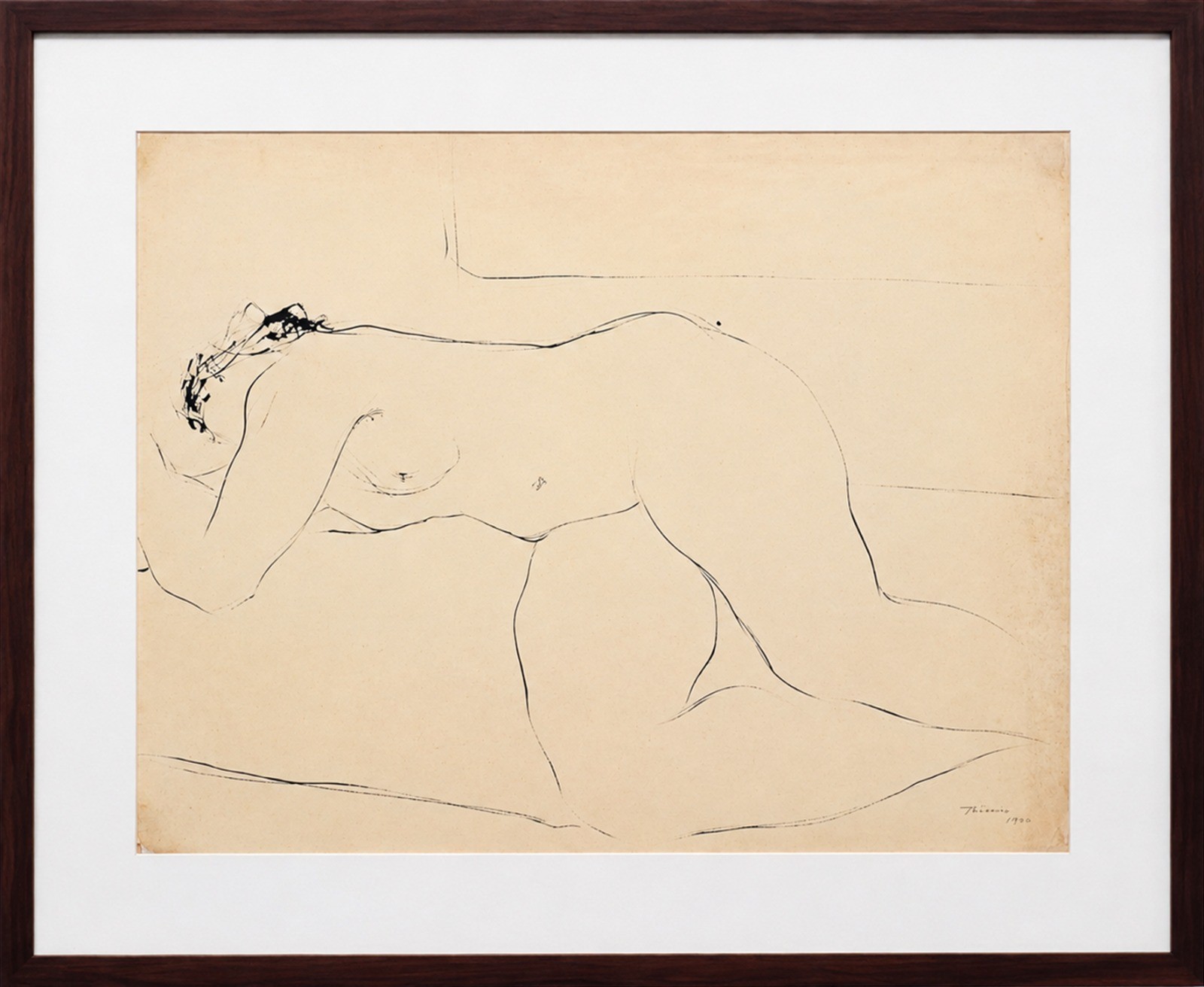 Enrico Bianco (1918-2013), Nú, 1940 - foto 2 de 4