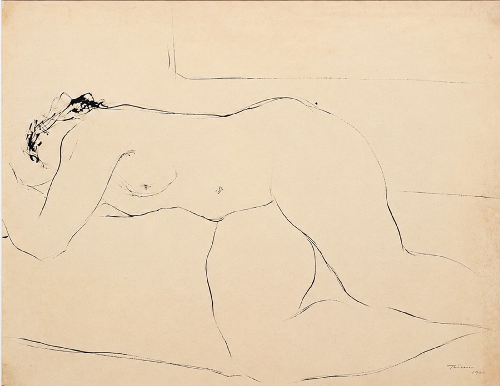 Enrico Bianco (1918-2013), Nú, 1940 - foto 1 de 4