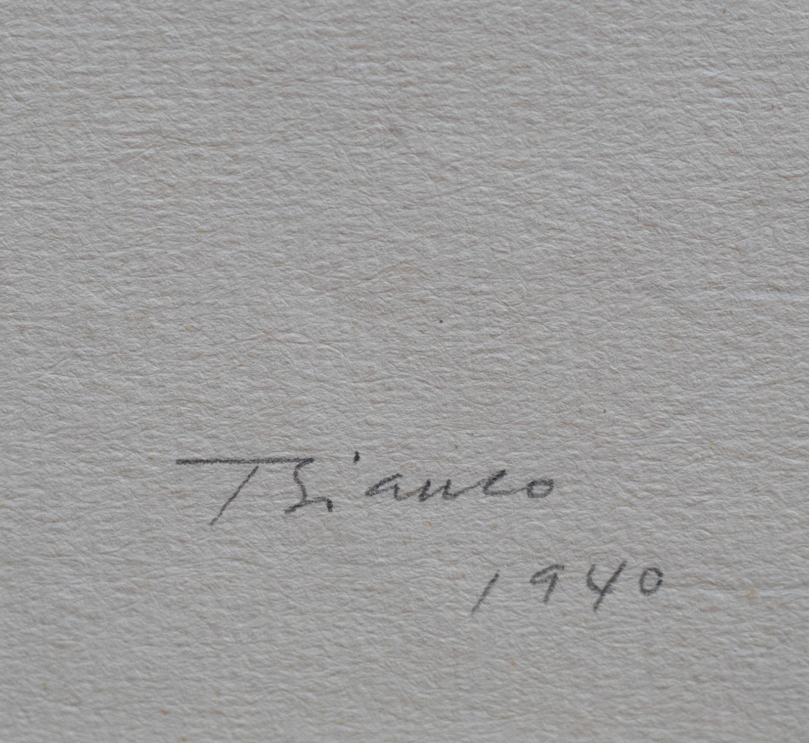 Enrico Bianco (1918-2013), Retrato, 1940 - foto 3 de 4