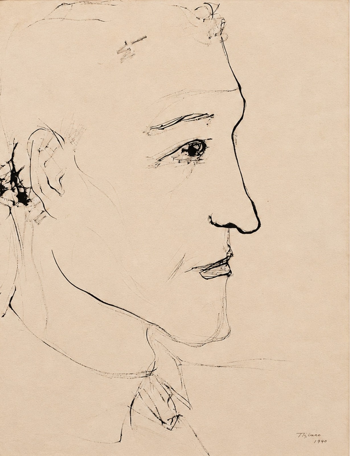 Enrico Bianco (1918-2013), Retrato, 1940 - foto 1 de 4