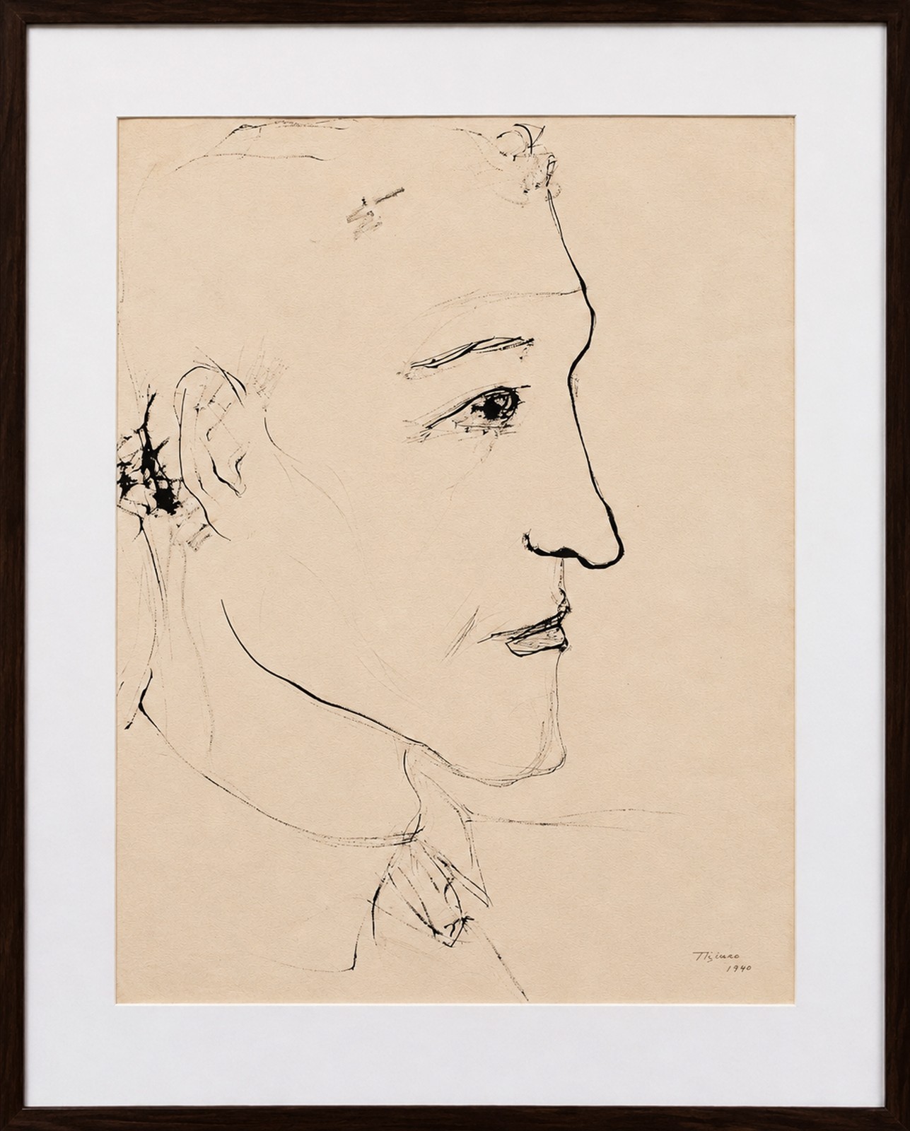 Enrico Bianco (1918-2013), Retrato, 1940 - foto 2 de 4