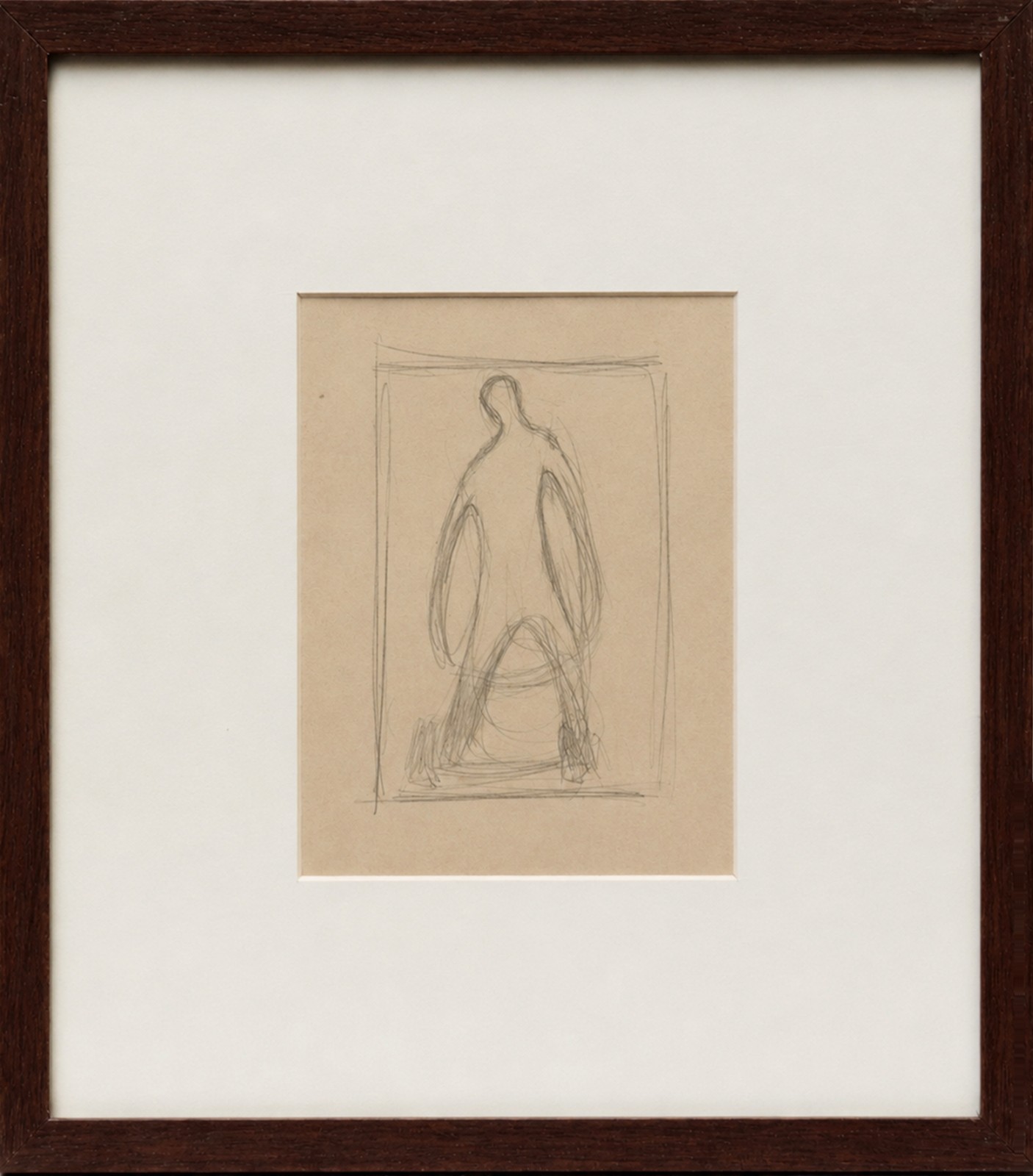 Enrico Bianco (1918-2013), Estudo, década de 1950 - foto 2 de 3