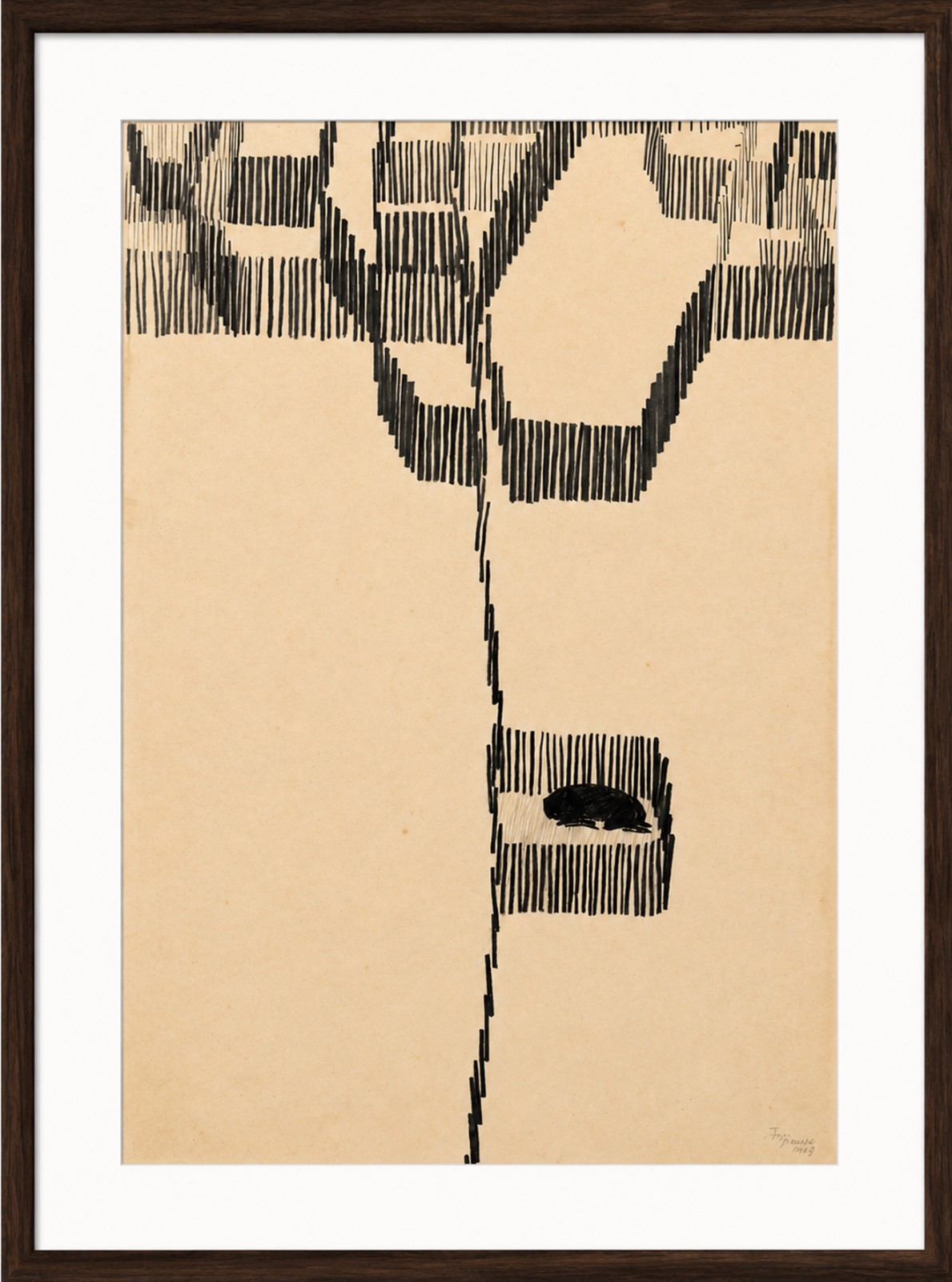 Enrico Bianco (1918-2013), Carneiro Cercado, 1969 - foto 2 de 4