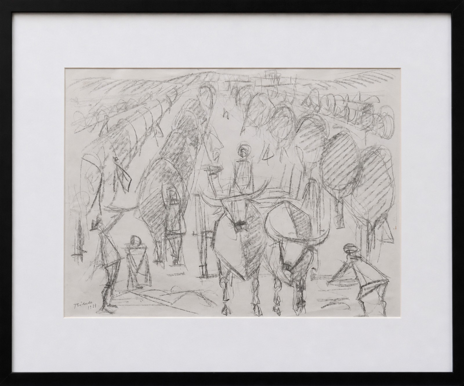 Enrico Bianco (1918-2013), Colheita, 1983 - foto 2 de 4