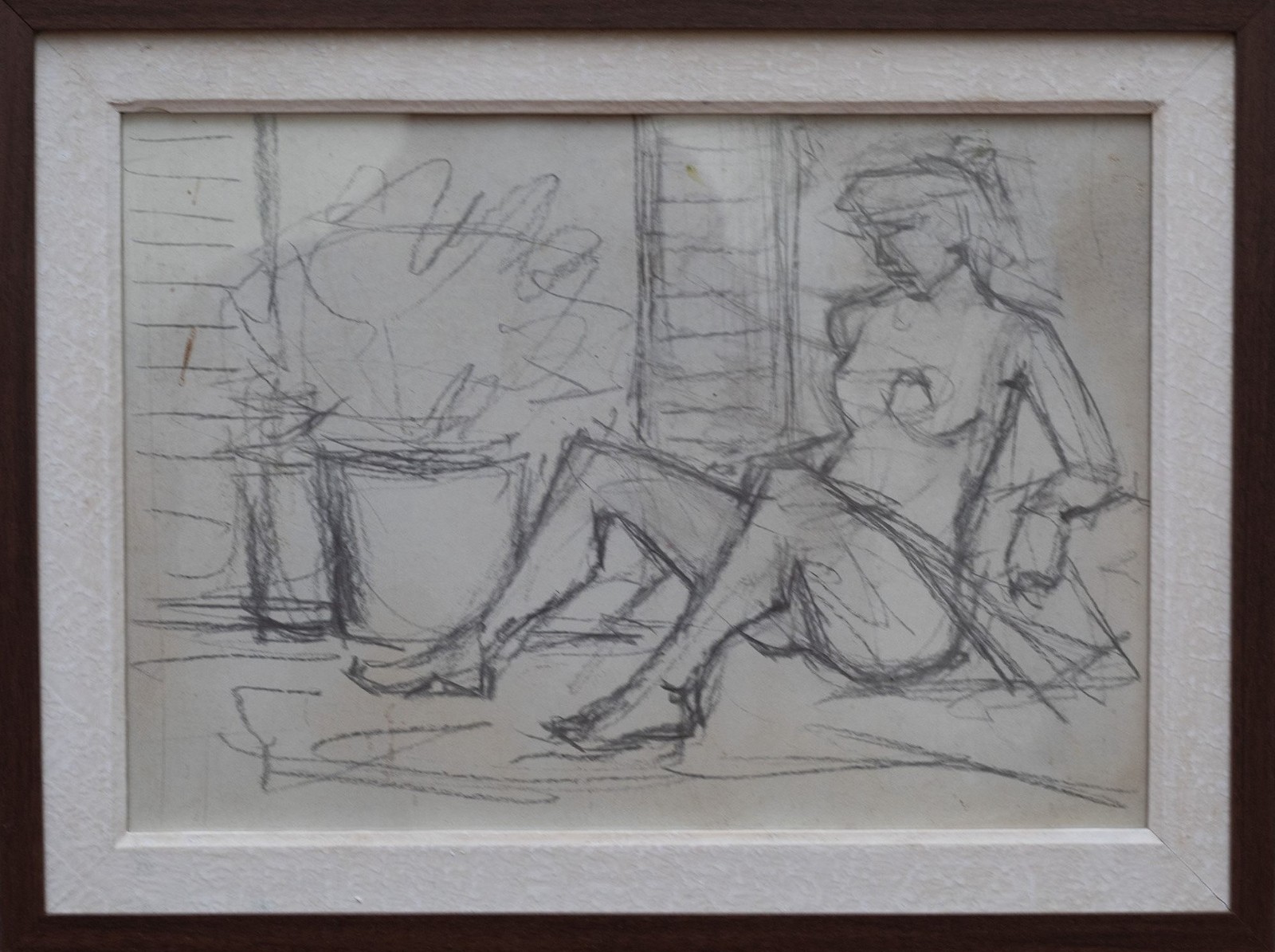Enrico Bianco (1918-2013), Nú com Vaso de Flores - foto 2 de 3