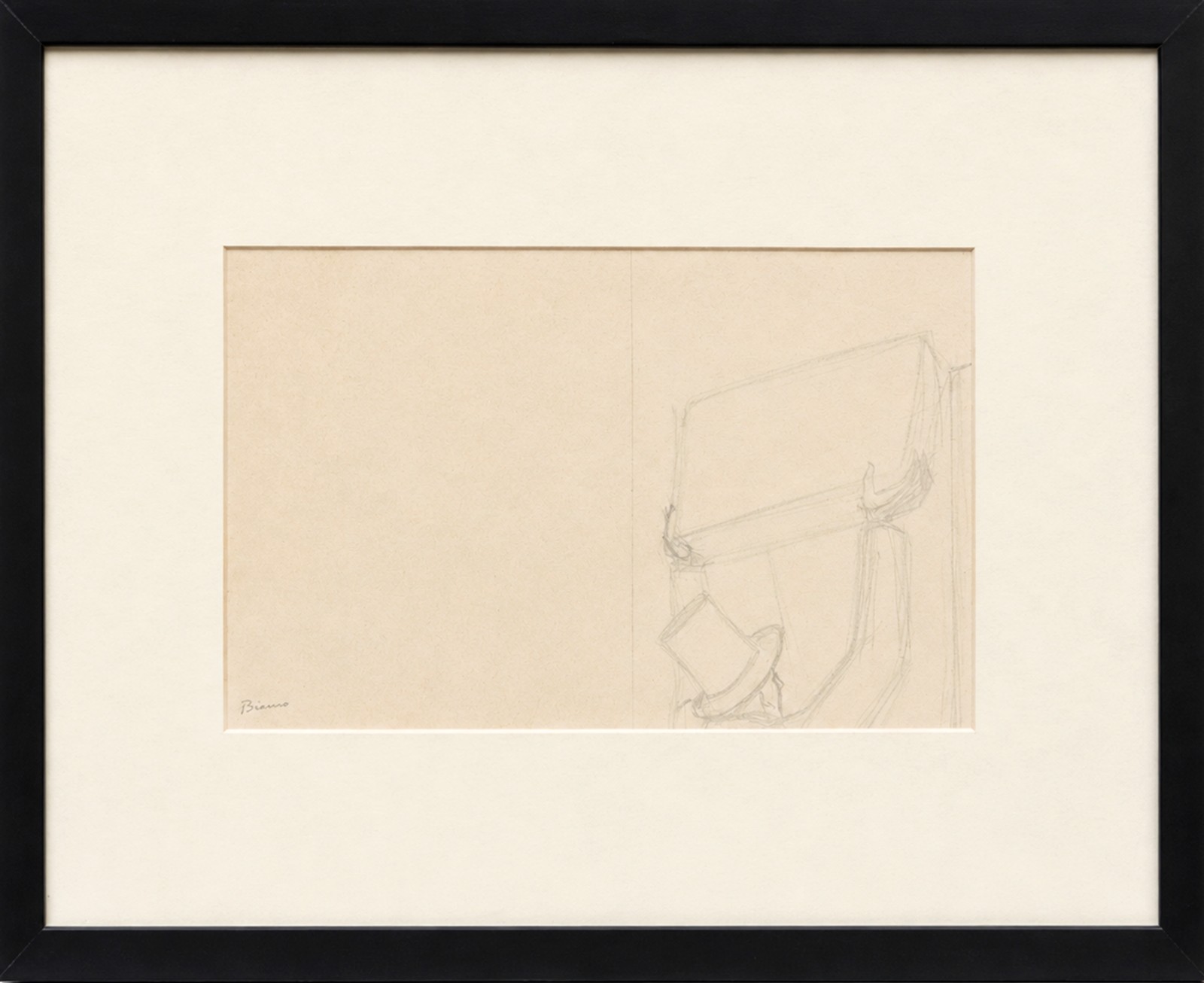 Enrico Bianco (1918-2013), Estudo Viajante - foto 2 de 4