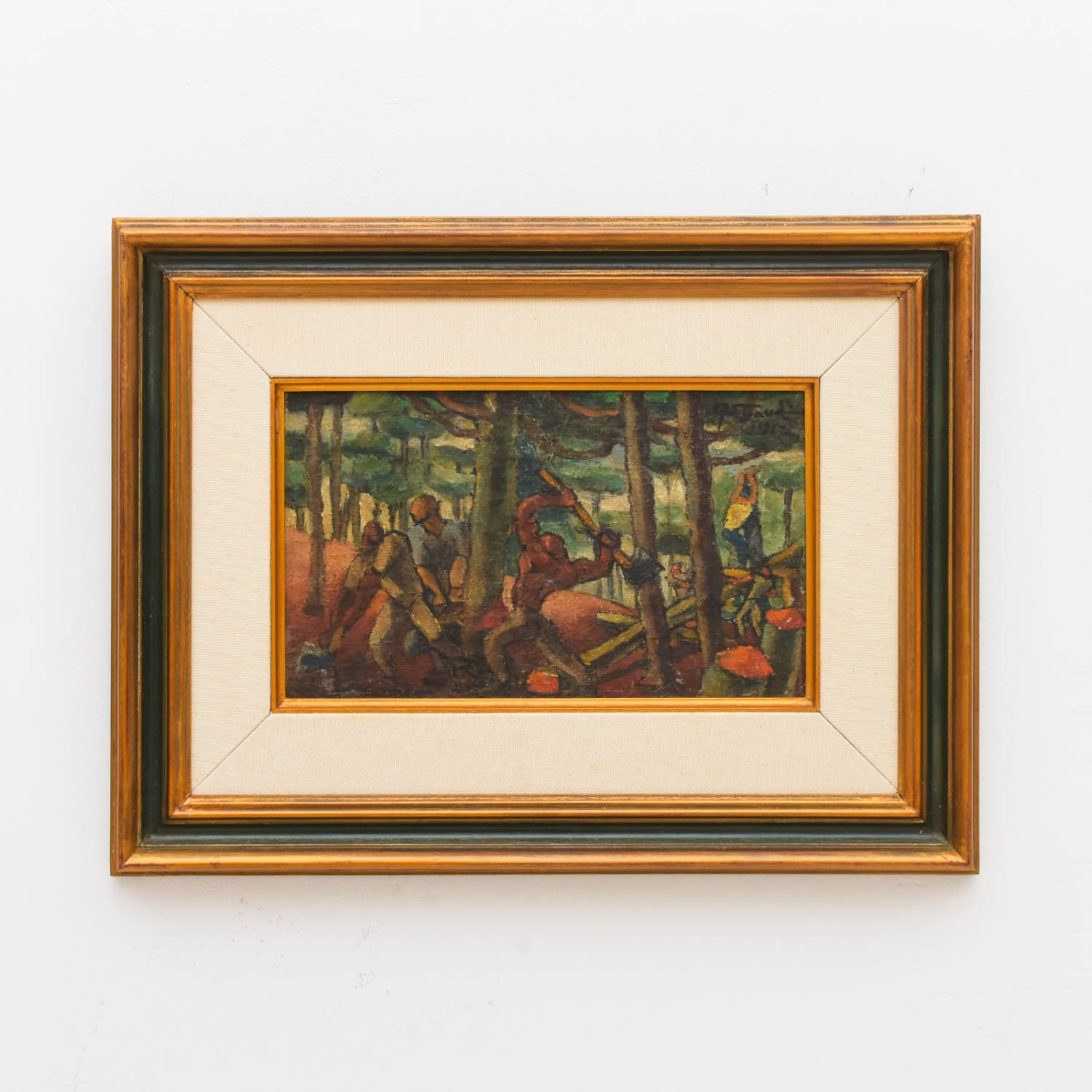 Eugênio Sigaud (1899-1979), Lenhadores, 1967 - foto 2 de 4