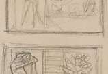 Enrico Bianco (1918-2013), Estudo com Flores, d... - Grafite s/ papel<br>Com Declaração de Autenticidade, registrado sob o nº 01924, emitido pela Família do Artista.