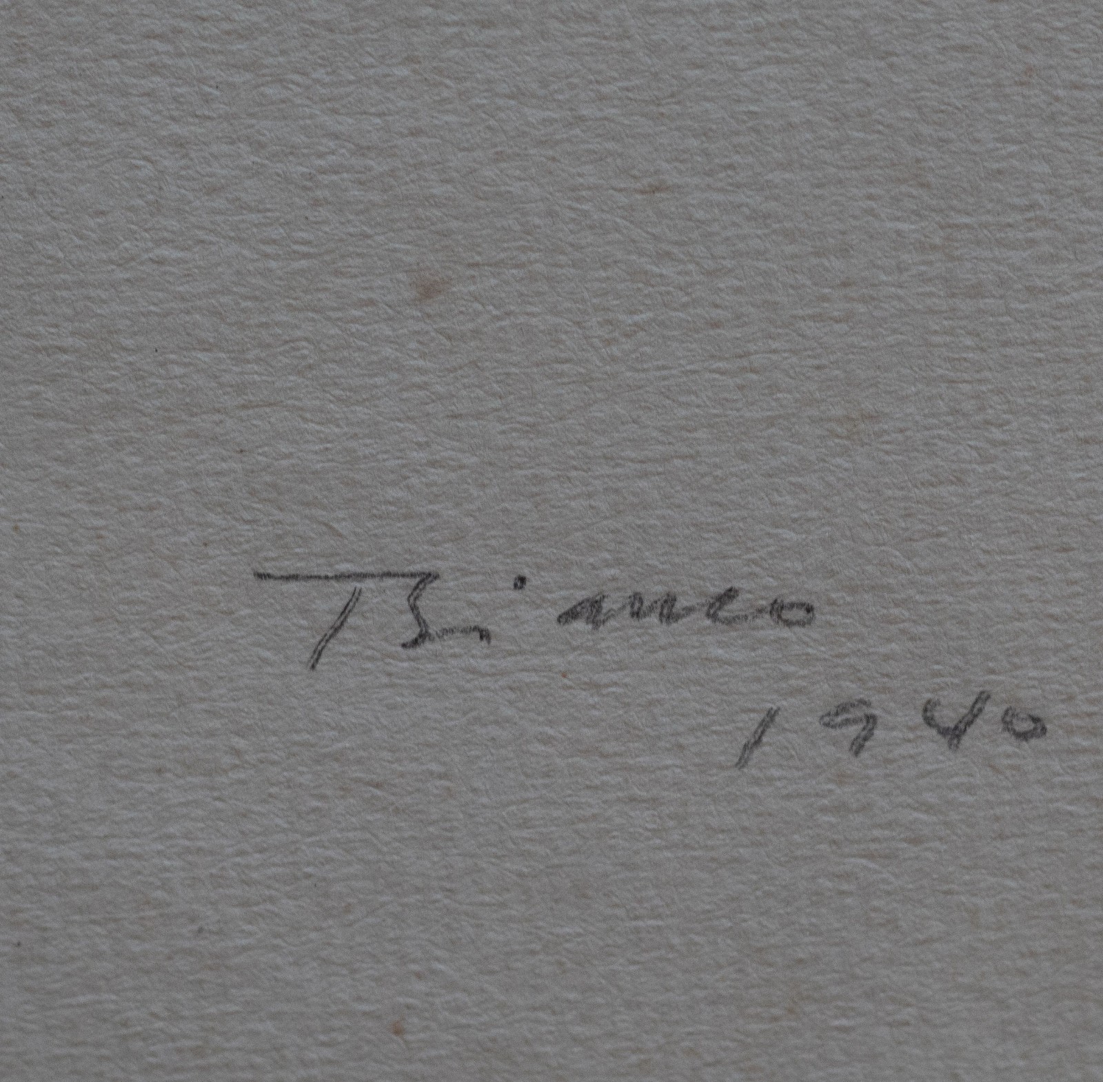 Enrico Bianco (1918-2013), Retrato, 1940 - foto 3 de 4